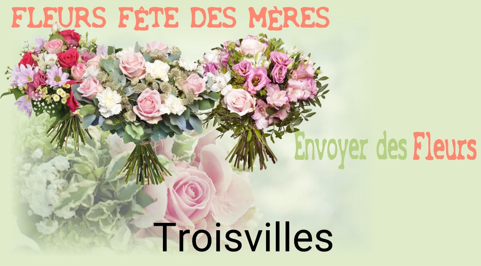 Bouquet de Fête des Mères livré à Troisvilles